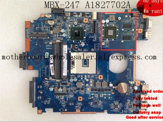 Пластина для материнской платы Sony VAIO VPCEH HM65 GT410M MBX 247 DA0HK1MB6E0 A1827702A|Материнские