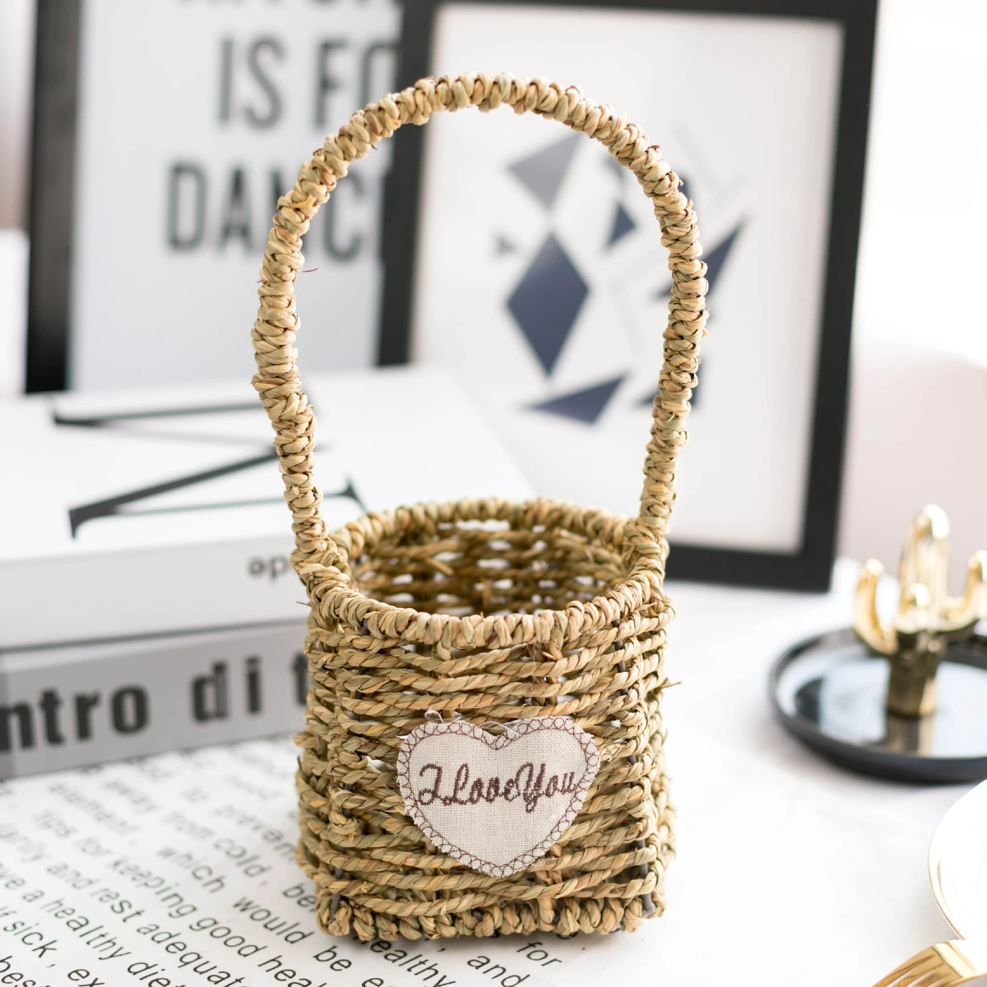 cane flower girl baskets