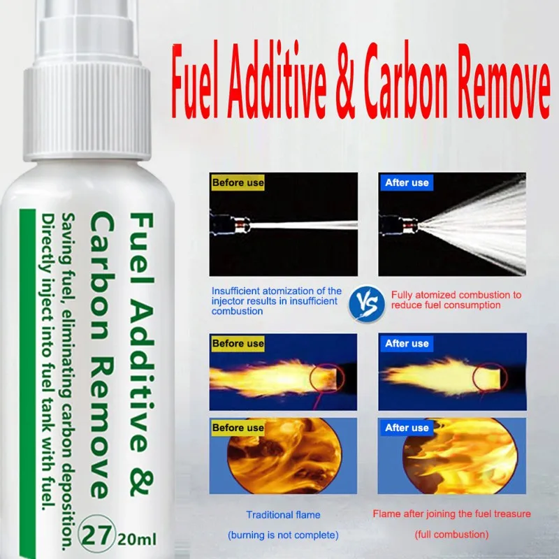 Car Oil Route Carbon Removal Agent Carbon Deposit Cleaning Agent Exhaust Gas Cleaning Fuel Saving Gasoline Additive