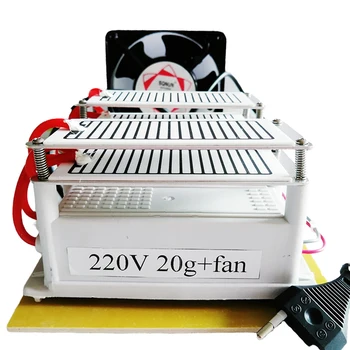 

Dropshipping ozone generator Ozone Air Purifier 20g Ceramic Ozone Plate +Fan Double Integrated Long Life Ceramic Plate