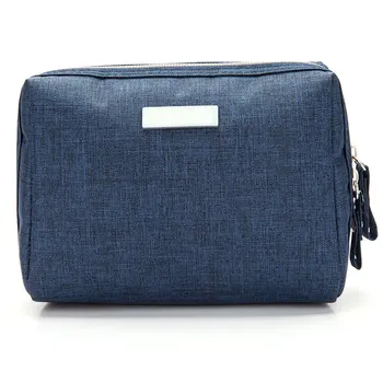 

Pouch Portable Fashion Travel Small Cosmetic Toilet Zipper Mini Simple Purse Women Makeup Bag Polyester