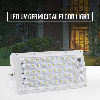 

Indoor Household Disinfection LED Flood Lamp 50W UV Sterilizer Germicidal Light for Home Sterilizer Disinfection Deodor