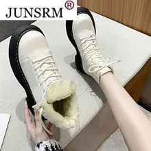 

Round Toe Med Thick Heel Chunky Platform Boots Women 2022 New Brand Design Punk Motorcycle Boots Shoes Women Preppy