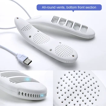 

Wear Resistant Timing Winter Travel Shoes Dryer Deodorant Electric Smart Dehumidifying USB Powered Portable Foot Warmer Heating
