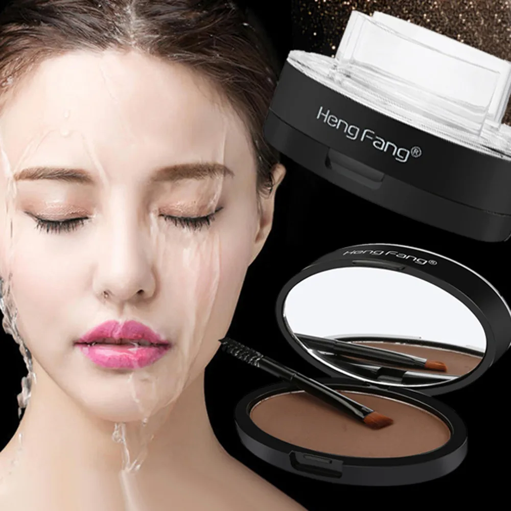 

Natural Eyebrow Powder Makeup Brow Stamp Palette Delicated Shadow Definition