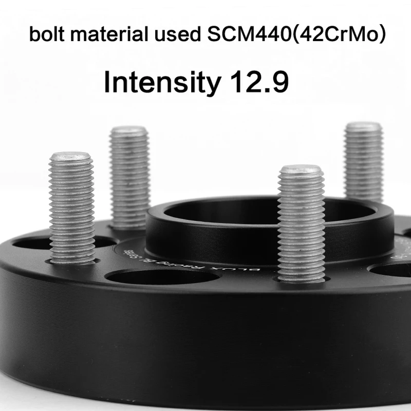 2/4 шт. 15/20 мм 7075 алюминиевый кованый адаптер PCD 5x114 3 CB = 66 1 (ID OD) M12 * 25 подходит для NISSAN