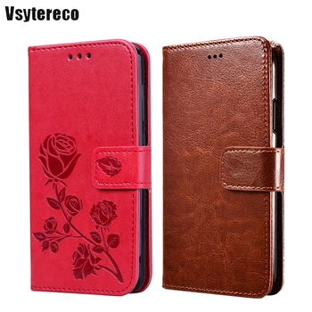 Перейти на Алиэкспресс и купить Чехол-Кошелек для Ulefone Note 8P 5,5 дюйм, флип-чехол из кожи, винтажный Чехол-книжка с подставкой для телефона, чехол s для Carcasas Ulefone Note 7 7P Mujer Capa