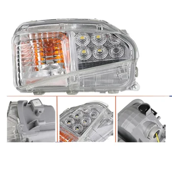 

LED Front Bumper Fog Lights For Toyota Prius 2012 2013 2014 2015 6000K Fog Light Daytime Lamp Day Light Foglamp Assembly