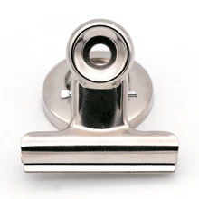 Крючок на холодильник из нержавеющей стали магнитный для офисных фотографий Висячие прочные товары для дома полезные многоцелевые