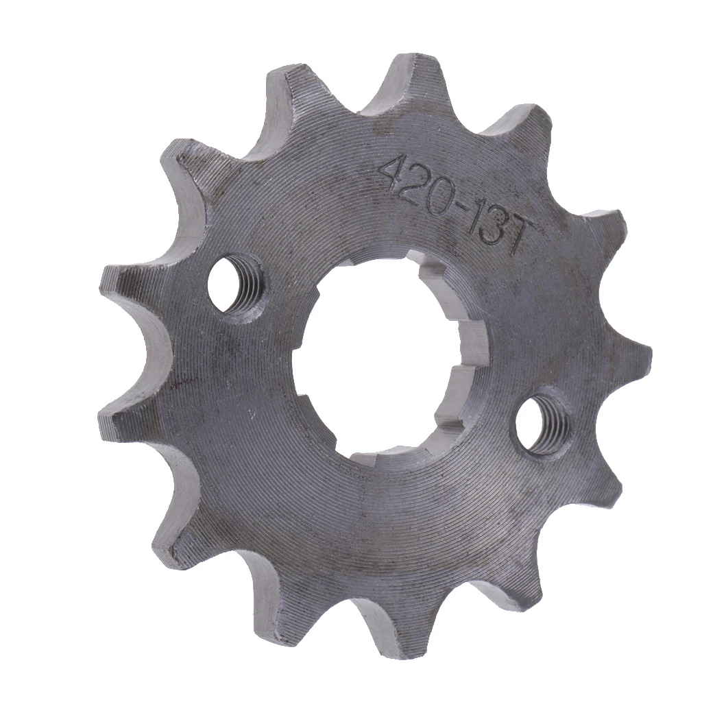 13T Teeth Front Sprocket Cog 420 Chain For 110 125 140cc  Bike