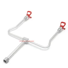 Портативная профессиональная безвоздушная насадка для распыления краски с двойной насадкой+ Новые насадки