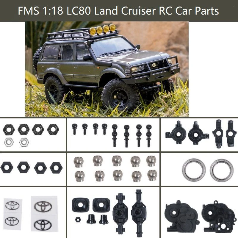 LC80 Land Cruiser RC Climbing Car 