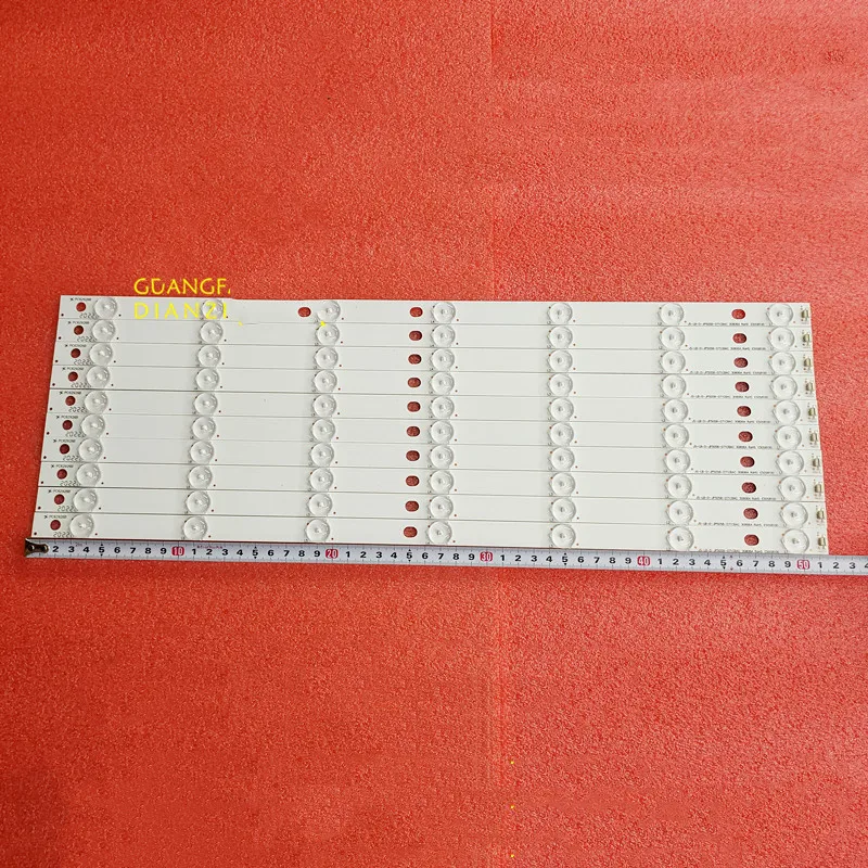 516mm LED Backlight Strip for LED50C380 JS-LB-D-JP50S8-071CBAC 30806A E50S8100 PC62926B GRENFAS_New 50 PCS/lot 7LED 6V 516mm LED Backlight Strip for LED50C380 JS-LB-D-JP50S8-071CBAC 30806A E50S8100 PC62926B GRENFAS_New 50 PCS/lot 7LED 6V