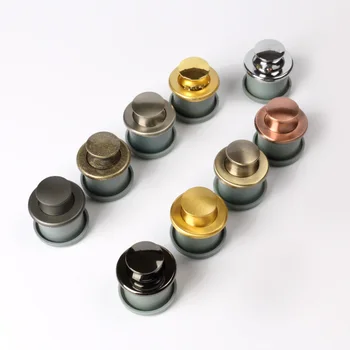 

1 Pcs Drawer Pull Furniture Handle Elasticity Embedded Furniture Handle and Knobs Telescopic Hidden Classical Light Pull