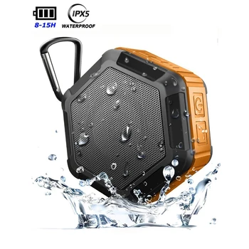 

IPX5 Waterproof Bluetooth Speaker Portable Wireless Speaker Bluetooth Shower Speaker Handsfree Bluetooth Speaker With Microphone