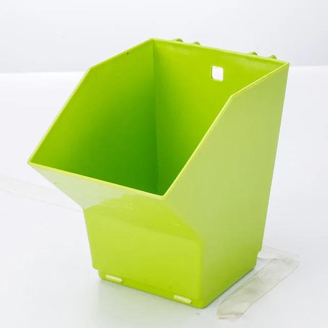 24pcs green 1-48 шт трехмерный Вертикальный зеленый Растительный горшок настенный подвесной цветочный горшок многослойный комбинированный балкон бонсай садовый декор - Цвет: 24pcs green