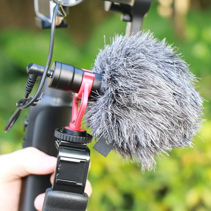 Микрофон видео микрофон для интервью для DSLR камеры для iPhone Android телефон планшетный ПК Macbook OD889