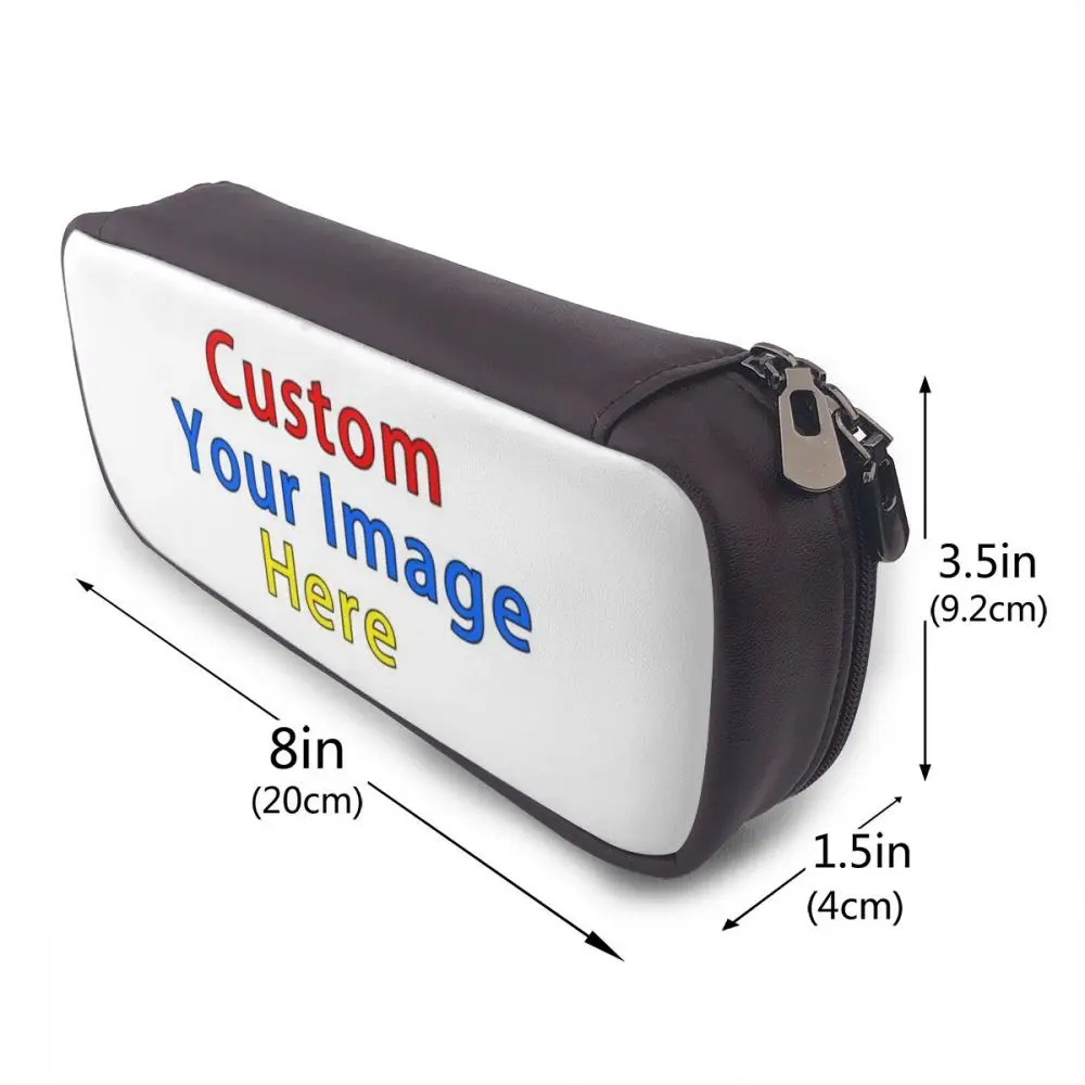 Designer Cosmetic bag Women 3D Custom Logo School Large Pencil Bag For Children Boys Travel Organizer Toiletry Bags Dropshipping