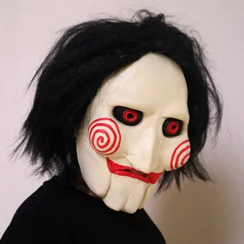 

Halloween Party Cosplay Billy Jigsaw Saw Puppet Mask Popular Masquerade Costume Props Increase Festive Atmosphere