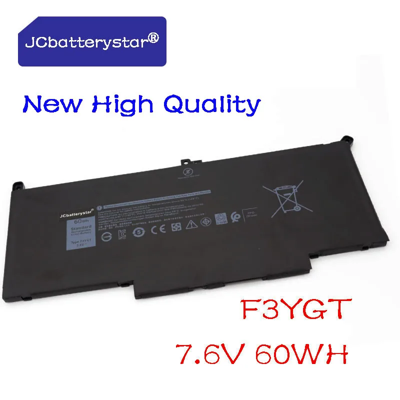 JC Батарея Звезда Новый высокое качество F3YGT ноутбук для Dell Latitude 12 7000 E7280 E7290 E7380 E7390