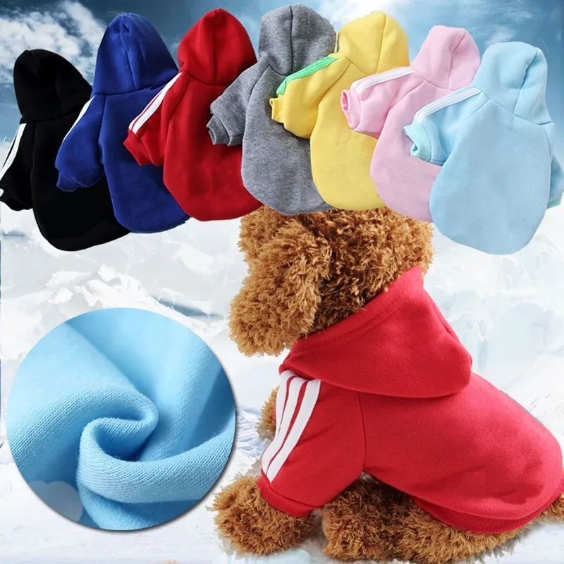 Одежда для щенков AHUAPET одежда Pomeranian Moleton Cachorro adigdog Bluza модная куртка с капюшоном