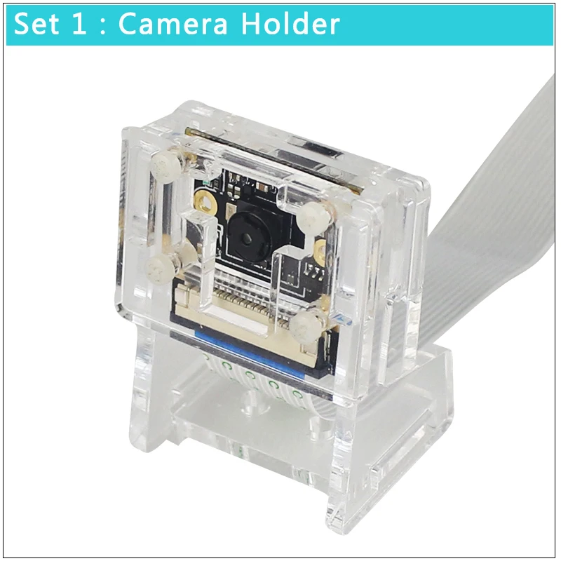 Акриловый держатель для камеры Nvidia Jetson Nano 8 Мп IMX 219 77 градусов Поддержка камеры установка на акриловый чехол - Цвет: Hoder