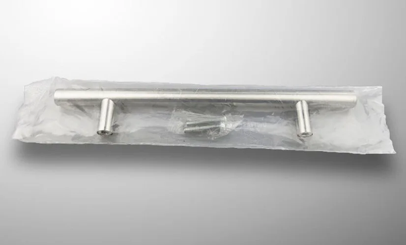 Ø12mm 2 \ "~ 20 \ 'Нержавеющая сталь Кухня ручка шкафа T бар тянуть ручки для ящиков