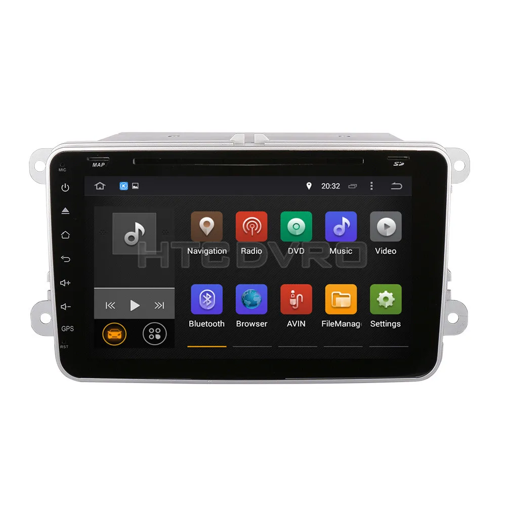 YMODVHT 8 дюймов Android 9 0 7 1 универсальный автомобильный DVD GPS для VW Sagitar/Jatta/Jetta/Magotan/Passat B6
