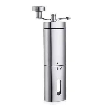 

Coffee Grinder Stainless Steel Hand Crank Coffee Bean Grinder Washable Handmade Household Manual Grinding