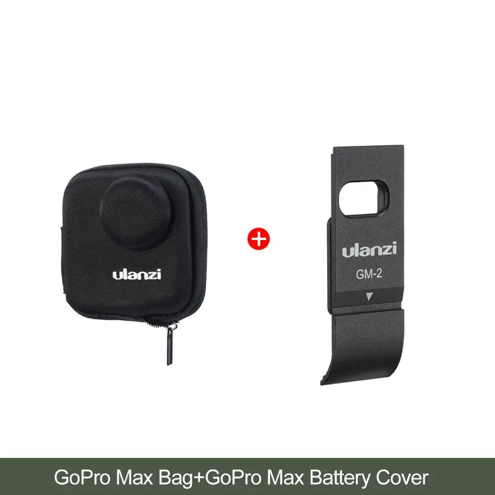 Крышка аккумулятора Ulanzi GM-2 для Gopro Max Perfet Fit GoPro крышка аккумулятора с зарядным портом - Цвет: Cover Case