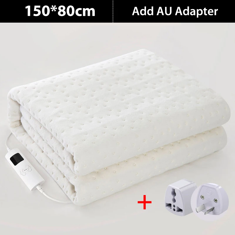 Xiaomi youpin, умное удаление клещей, электрическое одеяло, безопасность, синхронизация, интеллектуальный контроль температуры, удобная стирка для зимы - Color: 150x80 AU Adapter