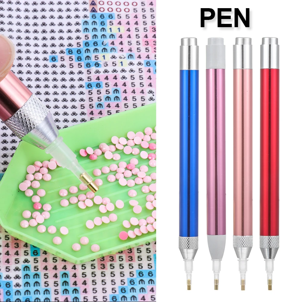 5D Diamond Painting Tool DIY Cross Stitch Point Drill Pen Lighting Embroidery Crafts Sewing Accessories | Красота и здоровье