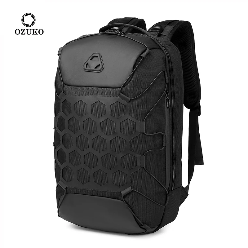 OZUKO New Password antifurto uomo zaino per Laptop da 15.6 pollici zaino  per studenti universitari zaino per ricarica USB maschio borsa per zaini  impermeabile|Backpacks| - AliExpress