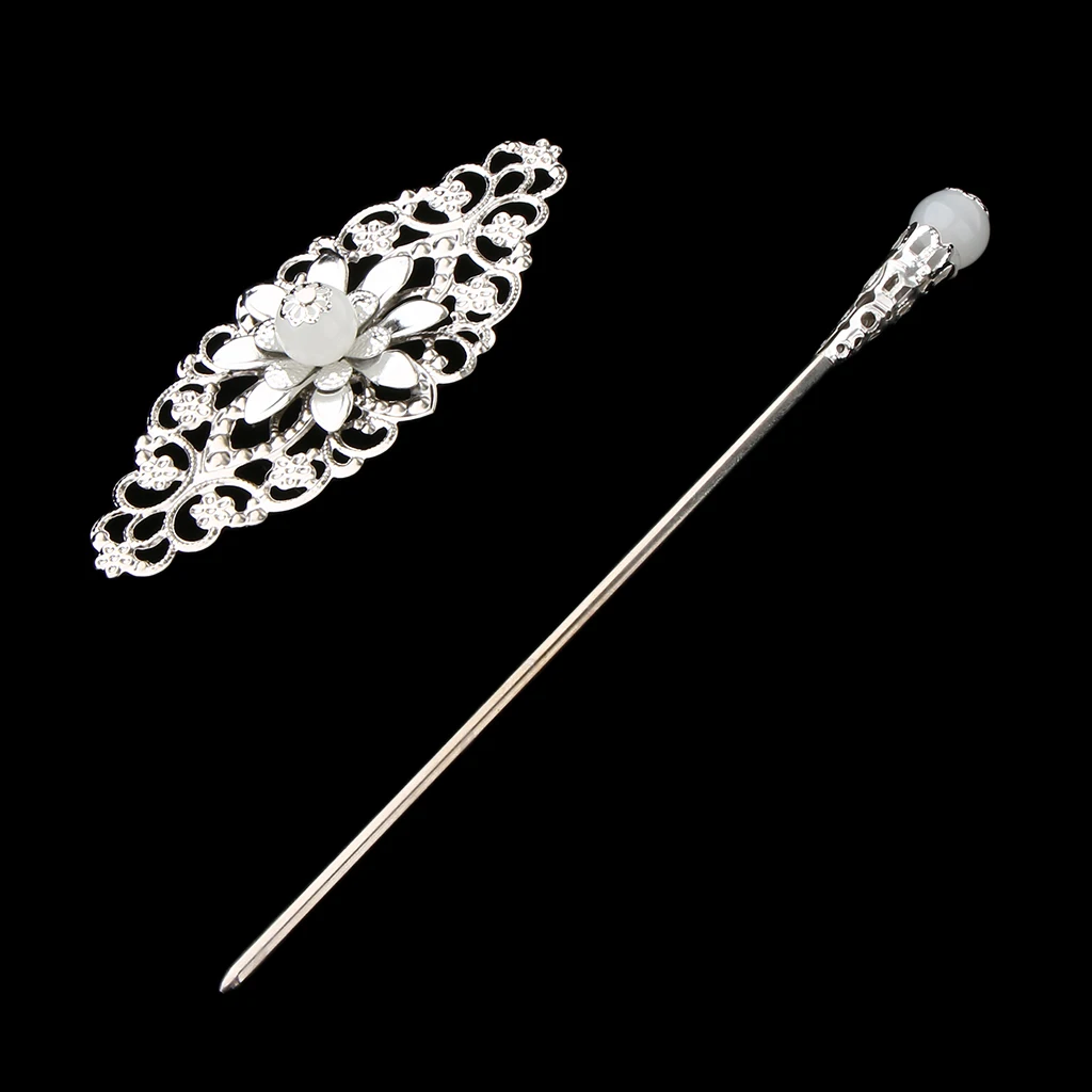 Traditional Chinese Hairpin Rhinestone Antique Hair Sticks Hair Chopsticks Hair Styling Tools Women Headwear