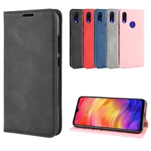  Retro Magnetic flip wallet cover for xiaomi Redmi Note 7 Case Flip Book Stand Leather Case for Redmi Note 8 pro Phone cover Capa 