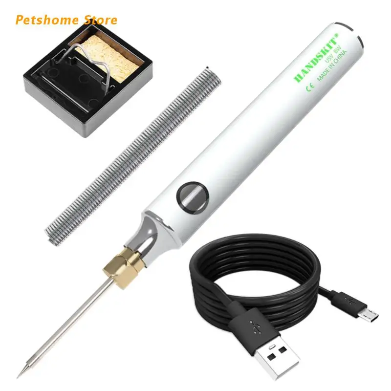 Soldering Iron Tools Temperature Adjusting USB Power Portable Welding Tools Kit Low Voltage Electrical Applianc L93C best soldering iron for electronics Welding Equipment