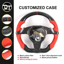 Руль из настоящего углеродного волокна для porsche Для panamera/911/для cayenne/для macan ручной работы руль