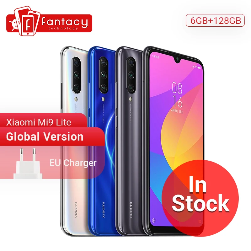 

In Stock Global Version Xiaomi Mi 9 Lite 6GB 128GB 48MP Triple Camera Smartphone Snapdragon 710 Octa Core 32MP Front 4030mAh NFC