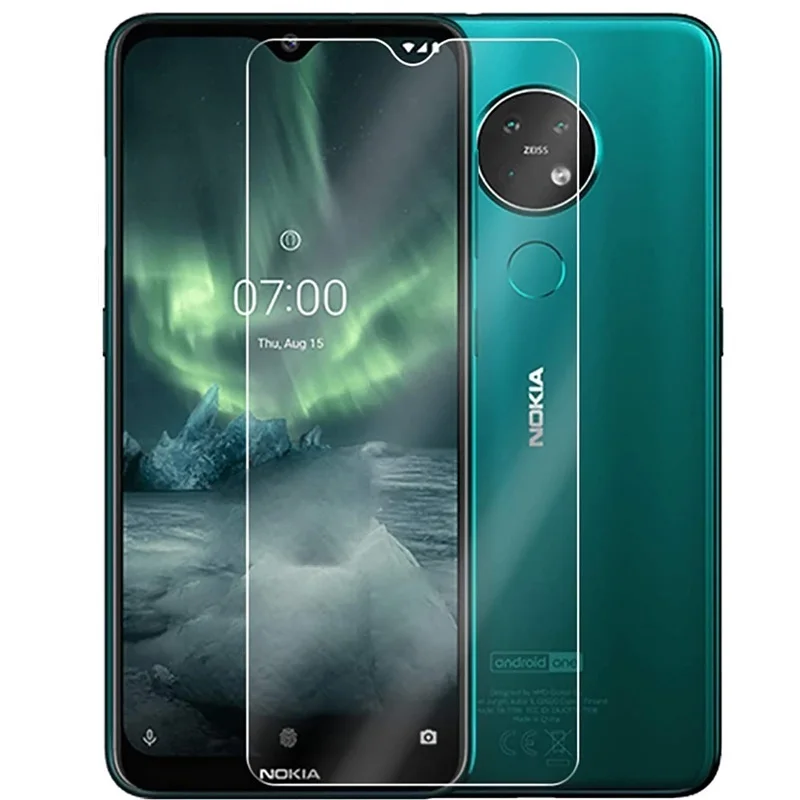 Para nokia 2.4 3.4 1.3 5.3 7.2 6.2 protetor de tela de vidro temperado fina à prova de explosão película protetora para nokia 2.2 x71 8.3 5g