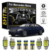 

BMTxms Canbus For Mercedes Benz CLS CLC CLK CLA Class W218 W219 W208 C208 W209 C209 A209 C117 CL203 Car LED Interior Light Lamp