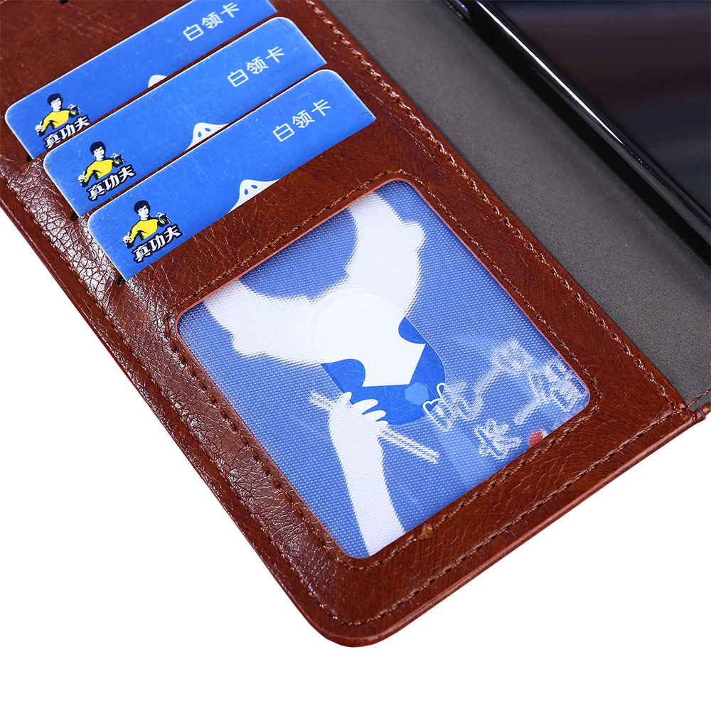 Роскошный кожаный чехол-книжка для Xiaomi mi 5 5x A1 A2 6 8 SE mi 9 9T Xiao mi Play CC9E Red mi Note 4 4X7 Чехол-бумажник с отделением для карт