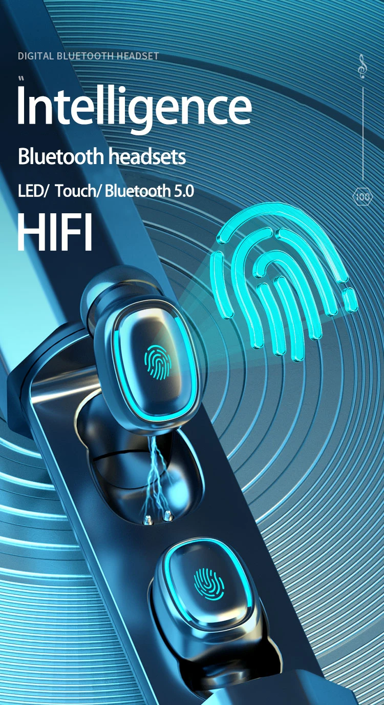 bluetooth display led inteligente redução ruído