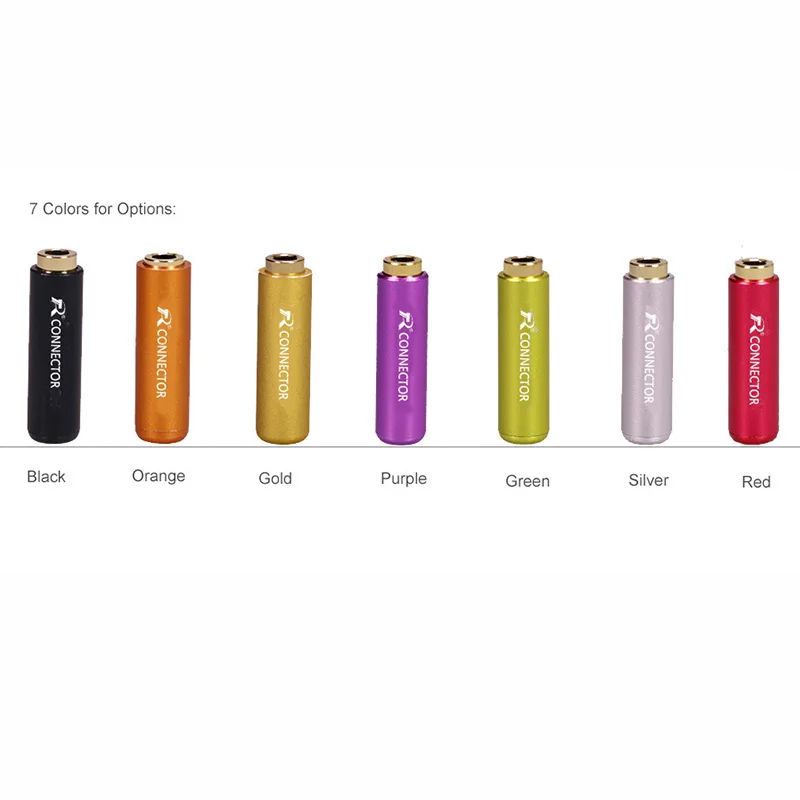 100pcs lot 4 Pole Stereo 3 5mm Mini Jack Aluminum Shell 3 5 Female Jack Socket Stereo Audio Connector Headphone Earphone Adapter