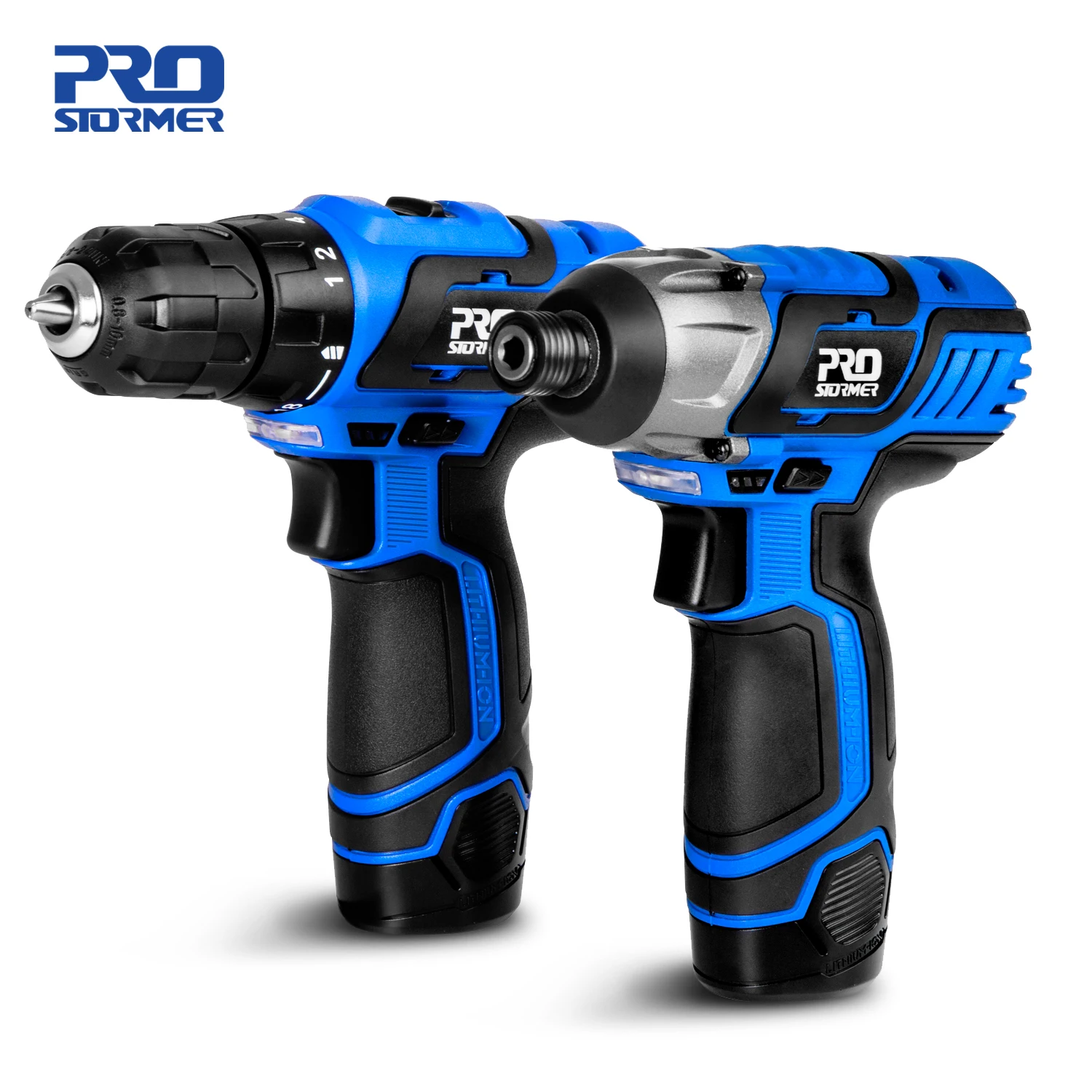 

12V Electric Cordless Screwdriver Drill 100NM Torque Electric Drilling Machine Mini Hand Drill Wireless Power Tool by PROSTORMER