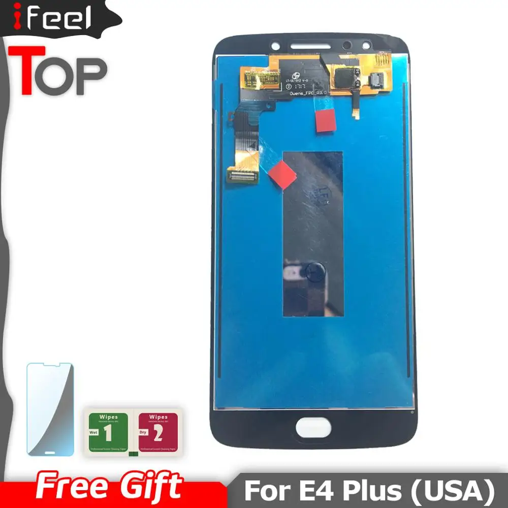 Дисплей 5 дюйма для Motorola Moto E4 Plus (США) XT1775 ЖК-дисплей сенсорный экран дигитайзер в