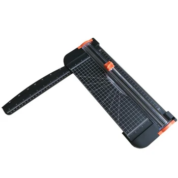 

A4 Paper Trimmer Scrapbooking Trimmer Cutter with Safety Device for Cutting Paper, Photos, Cardboard, 10 Sheets Capacity