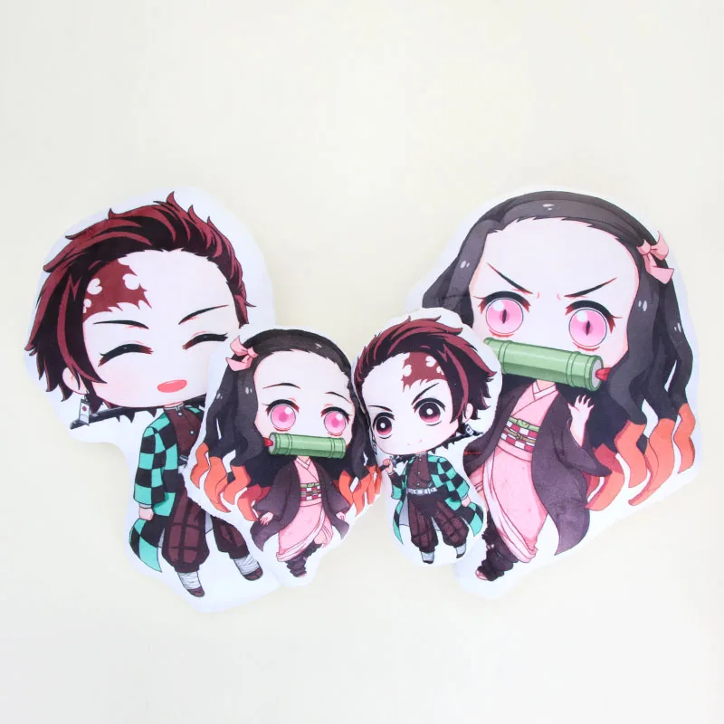 18 см/32 см/45 см аниме Demon Slayer плюшевая кукла Kimetsu no Yaiba Tomioka Giyuu Kamado Tanjirou Nezuko плюшевый кулон в форме куклы игрушка