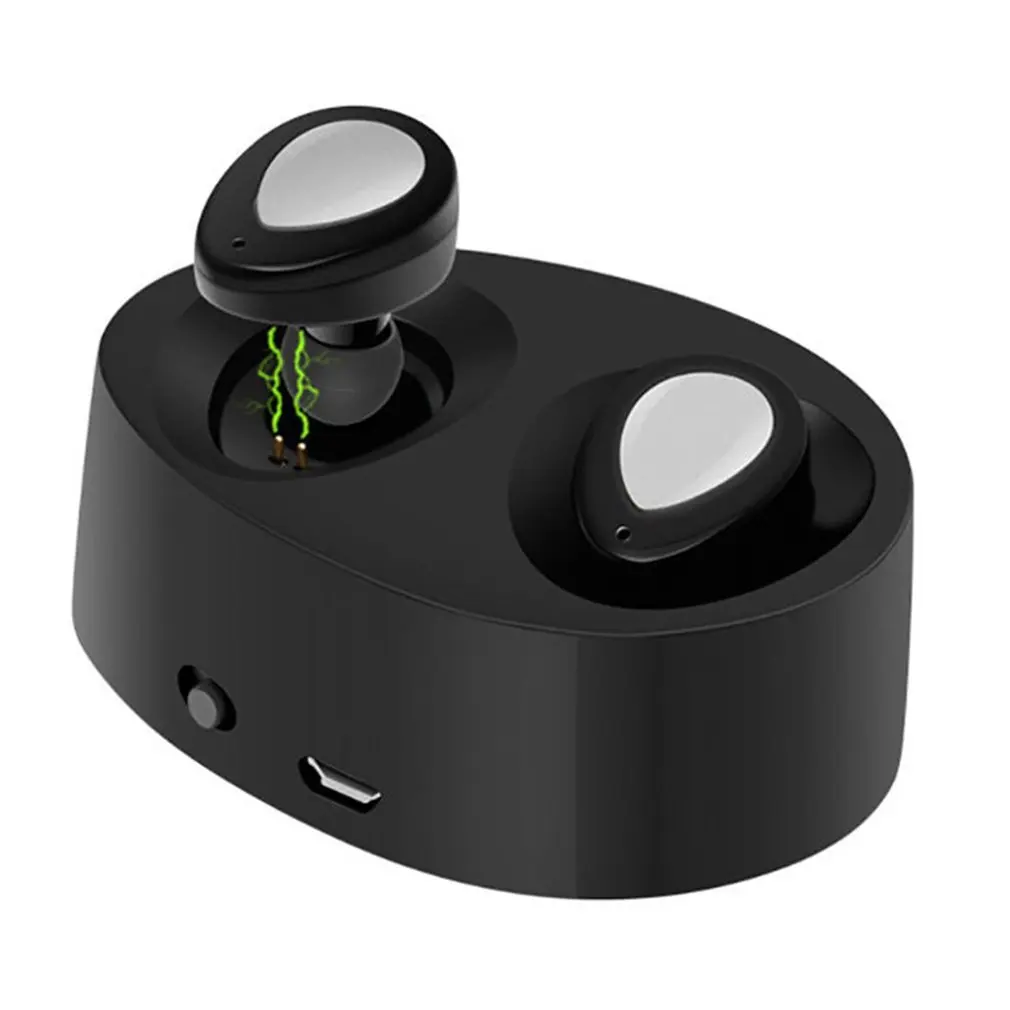 Мини TWS Bluetooth наушники с перезаряжаемым сиденьем Беспроводная Bluetooth гарнитура поддержка для IPhone7