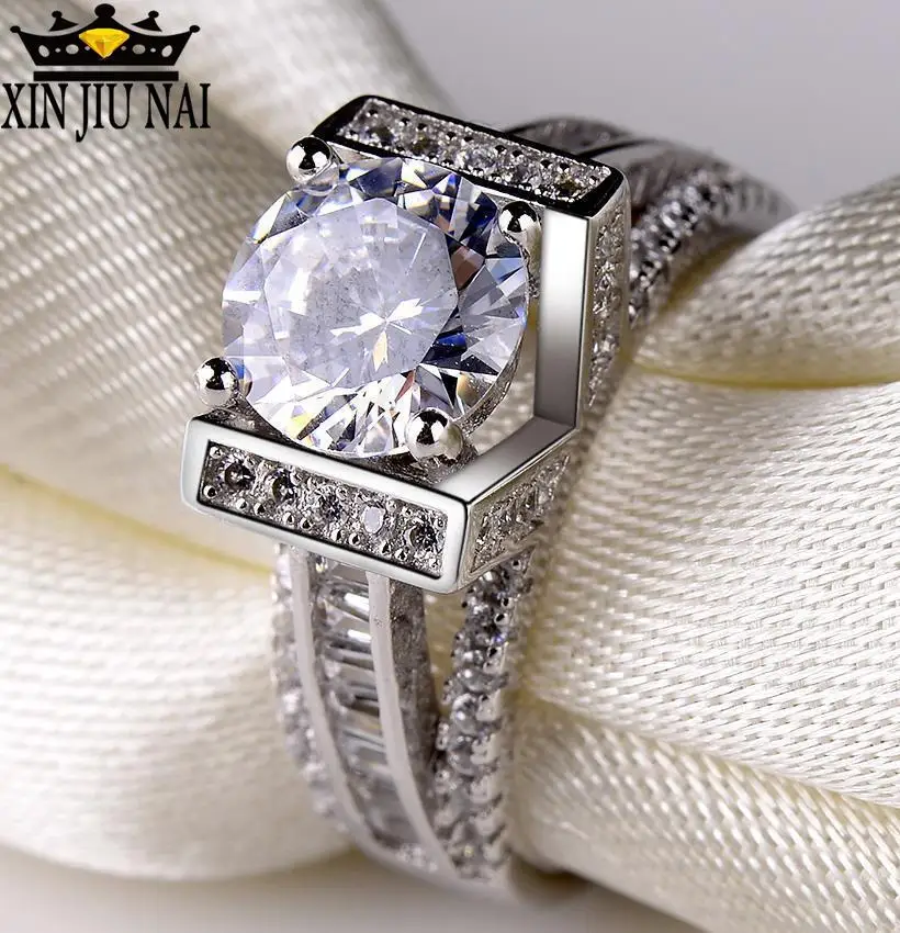 Роскошные геометрические РЕТРО кольца для женщин обручальные Anillos Crystal Bague Femme Anel