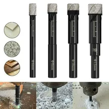 

1PC 6/8/10/12mm Diamond Tile Dry Drill Bit 65mm Hole Saw Cut Suitable For Porcelain Tile Glass Marble Ceramics Power Tools